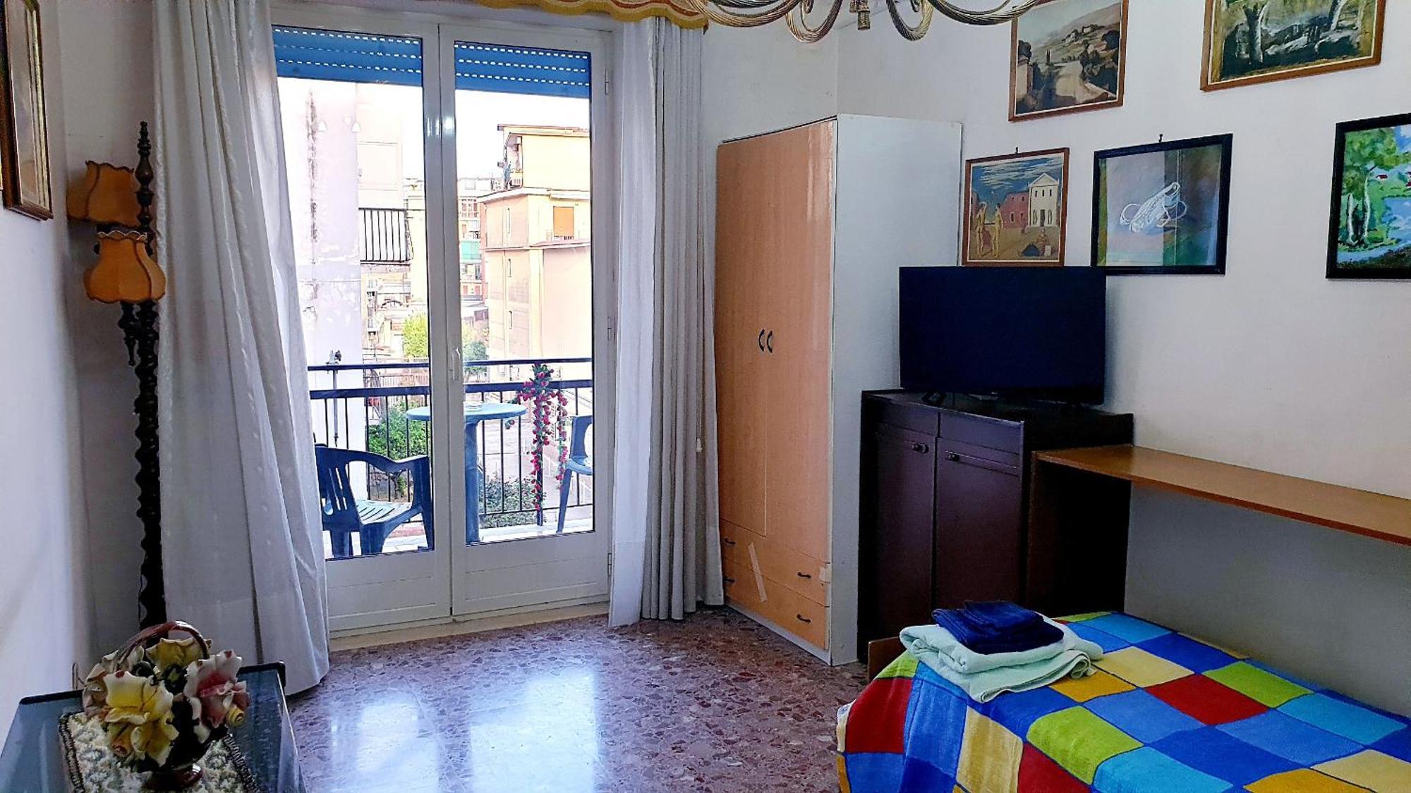 Napoli Stadio - 3 Bedrooms - 2 Bathrooms - Free Park Esterno foto